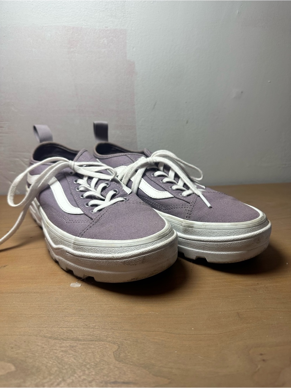Vans Wafflecup 9.5 Women 8 Men Purple
